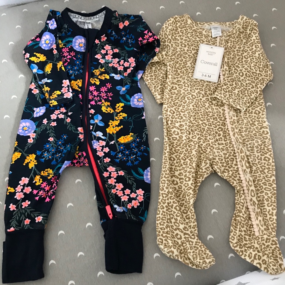 Bonds Wondersuit and Modern Baby Coverall + bonus